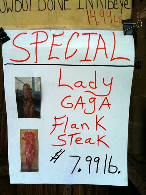 lady gaga flank steak.